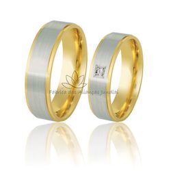 Alianças Para Bodas De Prata Com Frete Gratuito - CB-61 - Fabrica das Alianças Jundiai