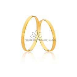Aliança de Ouro 18k Diamantada - JE-608 - Fabrica das Alianças Jundiai