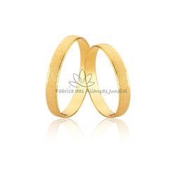 Aliança Delicada de Ouro 18k - JE-617 - Fabrica das Alianças Jundiai