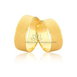 Alianças de Noivado Diamantadas de 18k - JE-613 - Fabrica das Alianças Jundiai