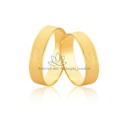 Alianças de Ouro Com Entrega Rápida - JE-611 - Fabrica das Alianças Jundiai