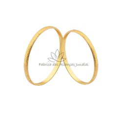 Par De Alianças Delicadas Em Ouro 10k - CM-180-10k - Fabrica das Alianças Jundiai