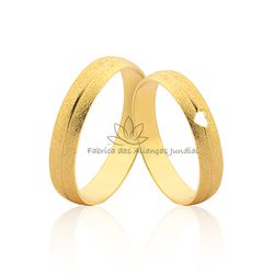 Aliança de Ouro 10k em Promoção - JN-447-10k - Fabrica das Alianças Jundiai
