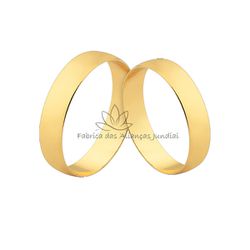 Par De Alianças Para Noivado Em Ouro 18k - CM-131 - Fabrica das Alianças Jundiai