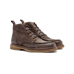 Bota Masculina PAROS Washed Conhaque - Factum Shoes