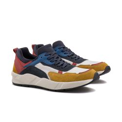 Sneakers Masculino FILIPPO Jeans/Ouro - Factum Shoes