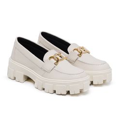 Mocassim feminino Nude 311 - 311 - DROP FALCUCCI