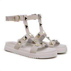 Sandália Capri Bege - Sandalia-Capri-Bege - DROP FALCUCCI