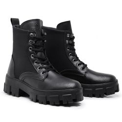 Bota Feminina 220 SEM BAG PRETO - 220 SN PRETO - DROP FALCUCCI