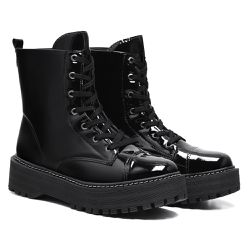 Bota Feminina 218 P.VERNIZ - Botas Femininas - DROP FALCUCCI