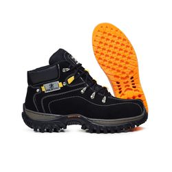 Bota Masculina- ADV Preto - ADV Preto - DROP FALCUCCI