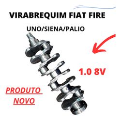 Virabrequim Fiat Fire 1.0 8v Uno, Palio, Siena Nov... - Fastcarplace