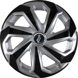 Jogo Calota Spider Aro13 Silver / Black Aro 13 - 7... - Fastcarplace