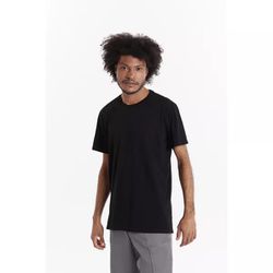 Camiseta Masculina Lisa Estonado Preto - F Brazil Store