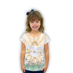 Baby Look Infantil-Espirito Santo.BLI117 - BLI117 - Face de Cristo | Moda Cristã