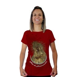 Baby Look-Mãe da Misericórdia.BLA413 - BLA413 - Face de Cristo | Moda Cristã