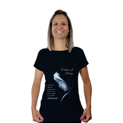 Baby Look-Mãe do Silêncio.BLA421 - BLA421 - Face de Cristo | Moda Cristã