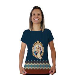 Baby Look-Mãe Rainha.BLA143 - BLA143 - Face de Cristo | Moda Cristã