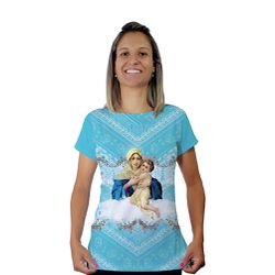 Baby Look-Mãe Rainha.BLA202 - BLA202 - Face de Cristo | Moda Cristã
