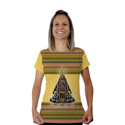 Baby Look-N.Sª Aparecida.BLA001 - BLA001 - Face de Cristo | Moda Cristã