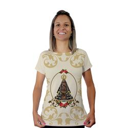 Baby Look-N.Sª Aparecida.BLA003 - BLA003 - Face de Cristo | Moda Cristã