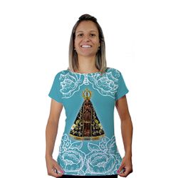 Baby Look-N.Sª Aparecida.BLA007 - BLA007 - Face de Cristo | Moda Cristã