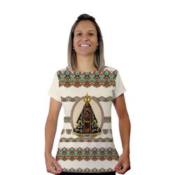 Baby Look-N.Sª Aparecida.BLA011 - BLA011 - Face de Cristo | Moda Cristã