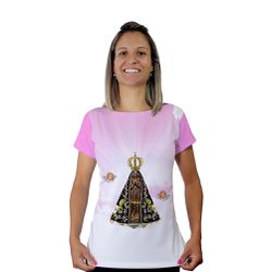 Baby Look-N.Sª Aparecida.BLA028 - BLA028 - Face de Cristo | Moda Cristã