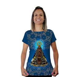 Baby Look-N.Sª Aparecida.BLA029 - BLA029 - Face de Cristo | Moda Cristã