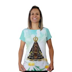 Baby Look-N.Sª Aparecida.BLA031 - BLA031 - Face de Cristo | Moda Cristã
