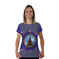 Baby Look-N.Sª Aparecida.BLA032 - BLA032 - Face de Cristo | Moda Cristã