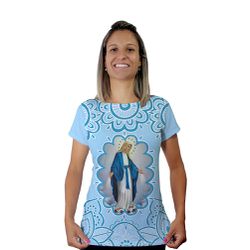 Baby Look-N.Sª das Graças.BLA010 - BLA010 - Face de Cristo | Moda Cristã
