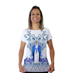 Baby Look-N.Sª das Graças.BLA165 - BLA165 - Face de Cristo | Moda Cristã