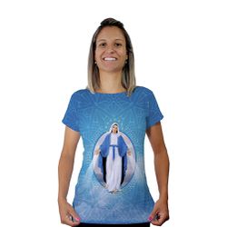 Baby Look-N.Sª das Graças.BLA184 - BLA184 - Face de Cristo | Moda Cristã