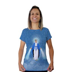 Baby Look-N.Sª das Graças.BLA185 - BLA185 - Face de Cristo | Moda Cristã
