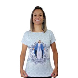 Baby Look-N.Sª das Graças.BLA199 - BLA199 - Face de Cristo | Moda Cristã