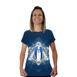 Baby Look-N.Sª das Graças.BLA393 - BLA393 - Face de Cristo | Moda Cristã