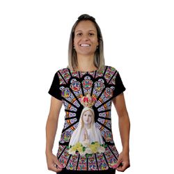 Baby Look-N.Sª de Fátima.BLA030 - BLA030 - Face de Cristo | Moda Cristã