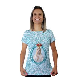 Baby Look-N.Sª de Fátima.BLA070 - BLA070 - Face de Cristo | Moda Cristã