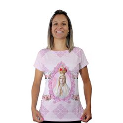 Baby Look-N.Sª de Fátima.BLA172 - BLA172 - Face de Cristo | Moda Cristã