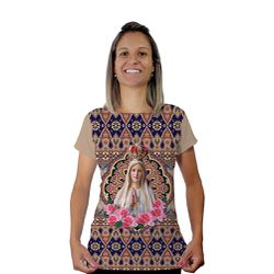 Baby Look-N.Sª de Fátima.BLA229 - BLA229 - Face de Cristo | Moda Cristã