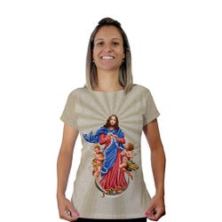 Baby Look-N.Sª Desatadora dos Nós.BLA132 - BLA132 - Face de Cristo | Moda Cristã
