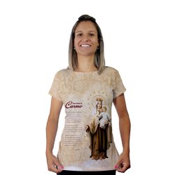 Baby Look-N.Sª do Carmo.BLA037 - BLA037 - Face de Cristo | Moda Cristã