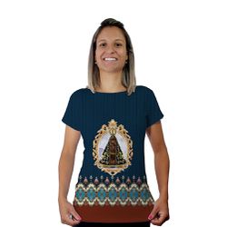 Baby Look-N.Sª Aparecida.BLA042 - BLA042 - Face de Cristo | Moda Cristã