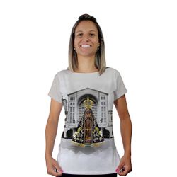 Baby Look-N.Sª Aparecida.BLA044 - BLA044 - Face de Cristo | Moda Cristã