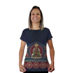Baby Look-N.Sª Aparecida.BLA051 - BLA051 - Face de Cristo | Moda Cristã