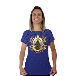 Baby Look-N.Sª Aparecida.BLA054 - BLA054 - Face de Cristo | Moda Cristã