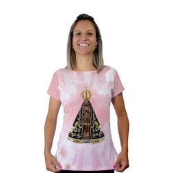 Baby Look-N.Sª Aparecida.BLA059 - BLA059 - Face de Cristo | Moda Cristã