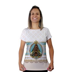 Baby Look-N.Sª Aparecida.BLA075 - BLA075 - Face de Cristo | Moda Cristã