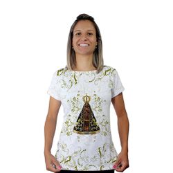 Baby Look-N.Sª Aparecida.BLA079 - BLA079 - Face de Cristo | Moda Cristã